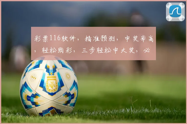 彩票116软件，精准预测，中奖率高，轻松购彩，三步轻松中大奖，必看攻略